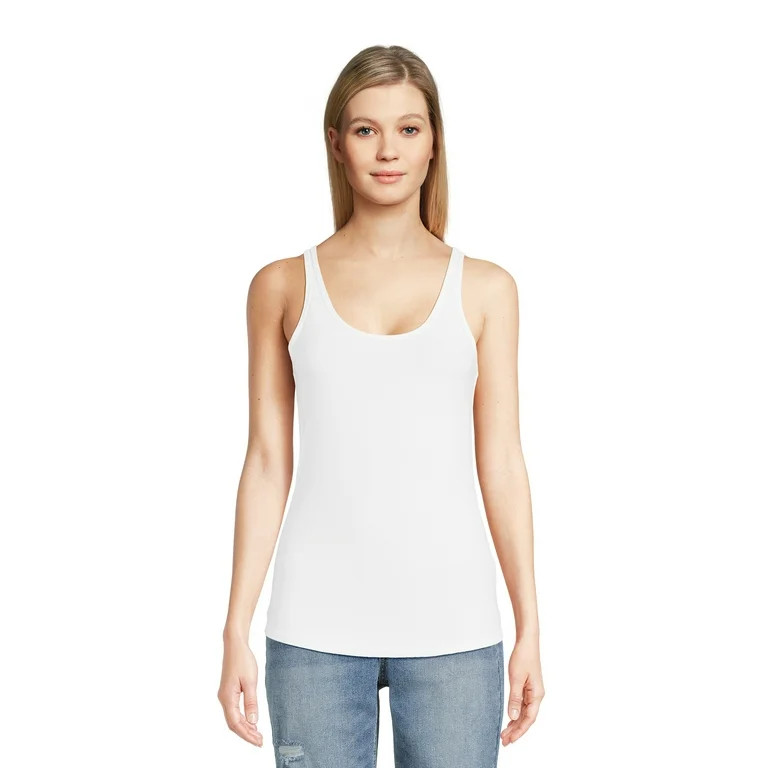 No Boundaries Juniors Scoop Neck Tank Top, Sizes XS-XXXL - Walmart.com | Walmart (US)
