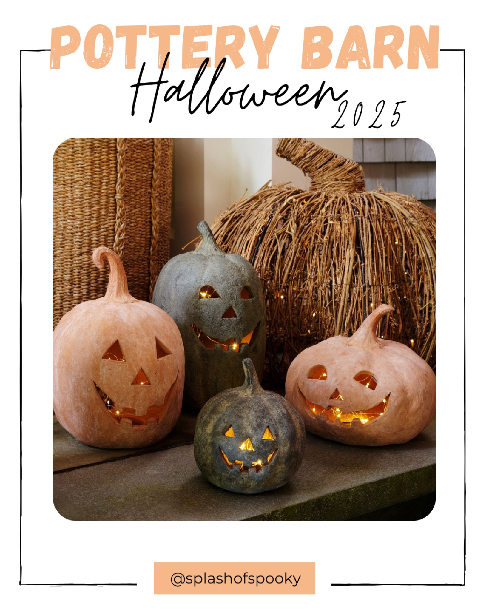 Pottery Barn Code Orange 🎃

Pottery Barn dropped their fall and Halloween decor. They dropped a mix of kitchen dishwater, pillows and outdoor decorations perfect for autumn and spooky season.

#LTKSeasonal #LTKFindsUnder100 #LTKHome