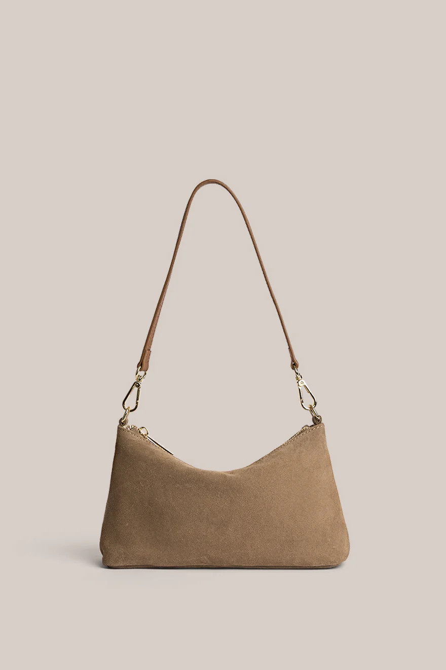Ashley Brown Suede Crossbody Bag – VESTIRSI | VESTIRSI