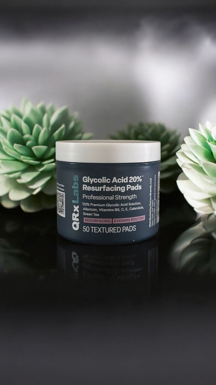 My skin has been looking so much brighter lately.

The QRxLabs 20% Glycolic Acid Resurfacing Pads have been a game changer in my evening routine—gently exfoliating, smoothing, and leaving my skin soft and refreshed.

#LTKGiftGuide #LTKOver40 #LTKBeauty
