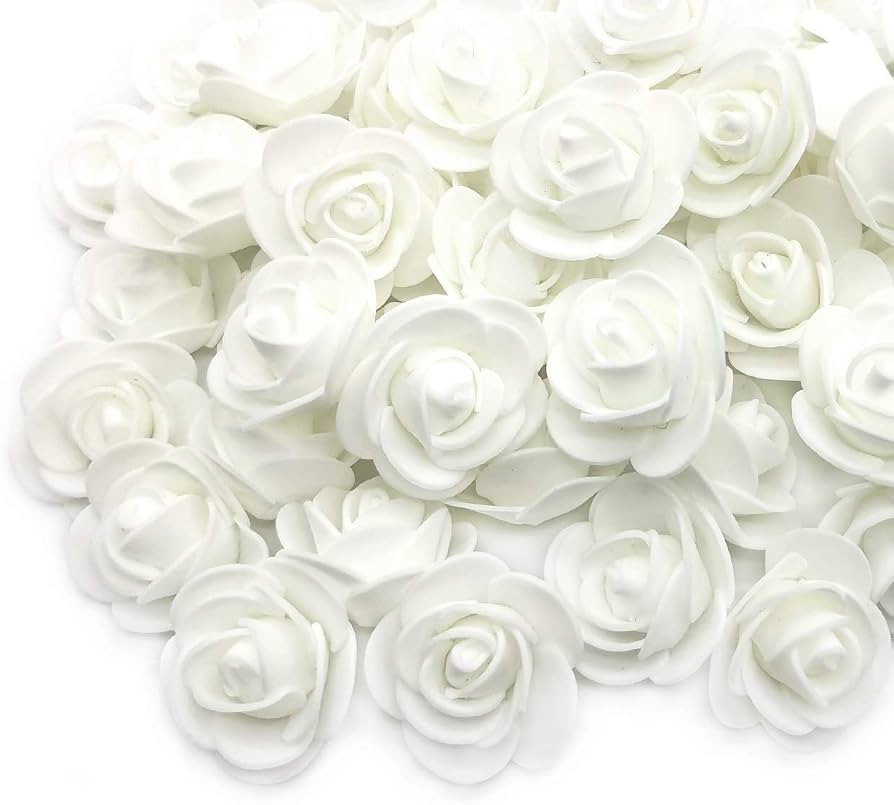 D-Seven Artificial Flowers 100PCS 3CM Mini Fake Roses for DIY Wedding Bouquets Centerpieces Party... | Amazon (US)