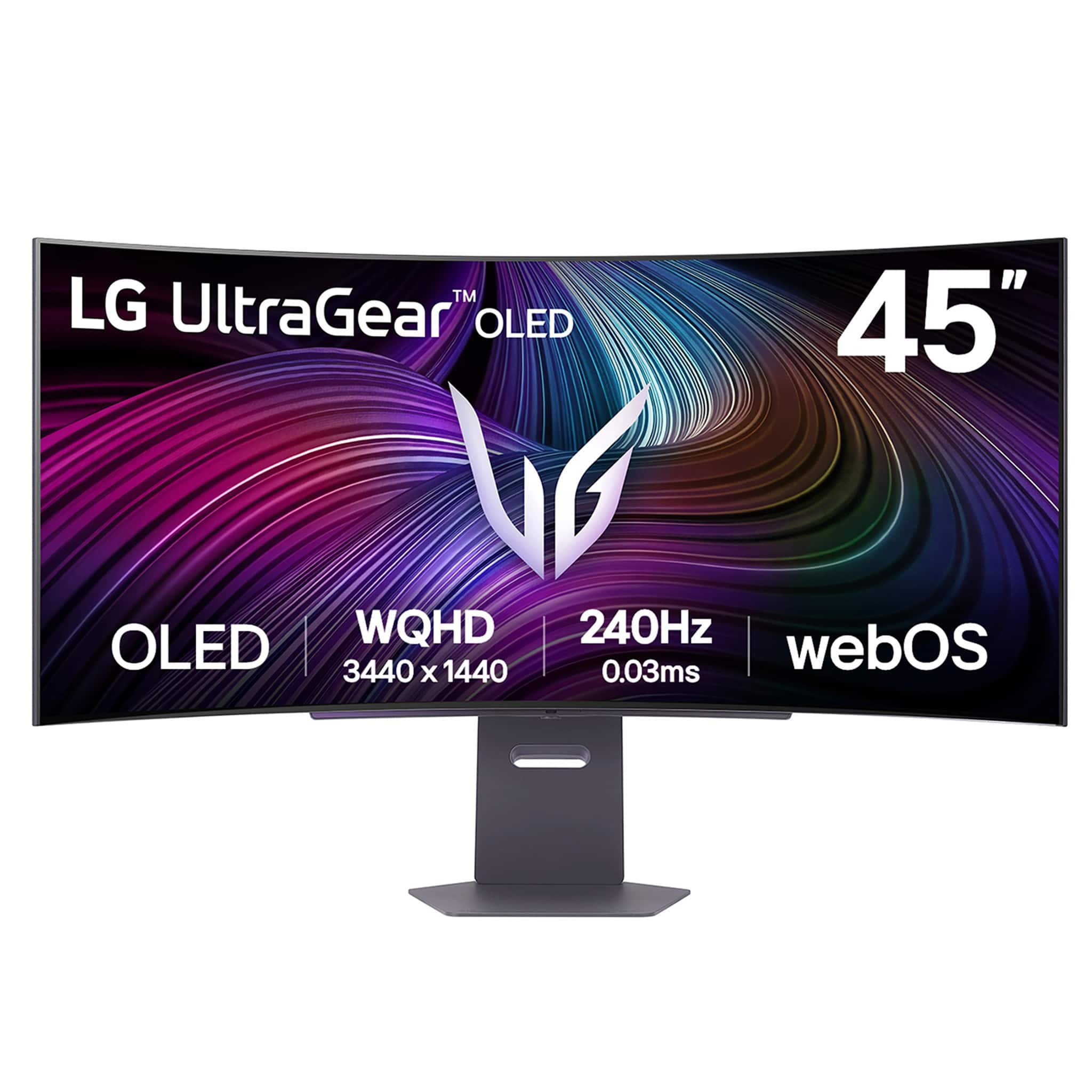 LG UltraGear 45 inch OLED ultrawide gaming monitor