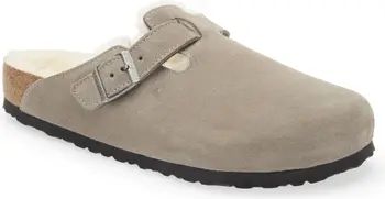 Boston Genuine Shearling Lined Clog | Nordstrom