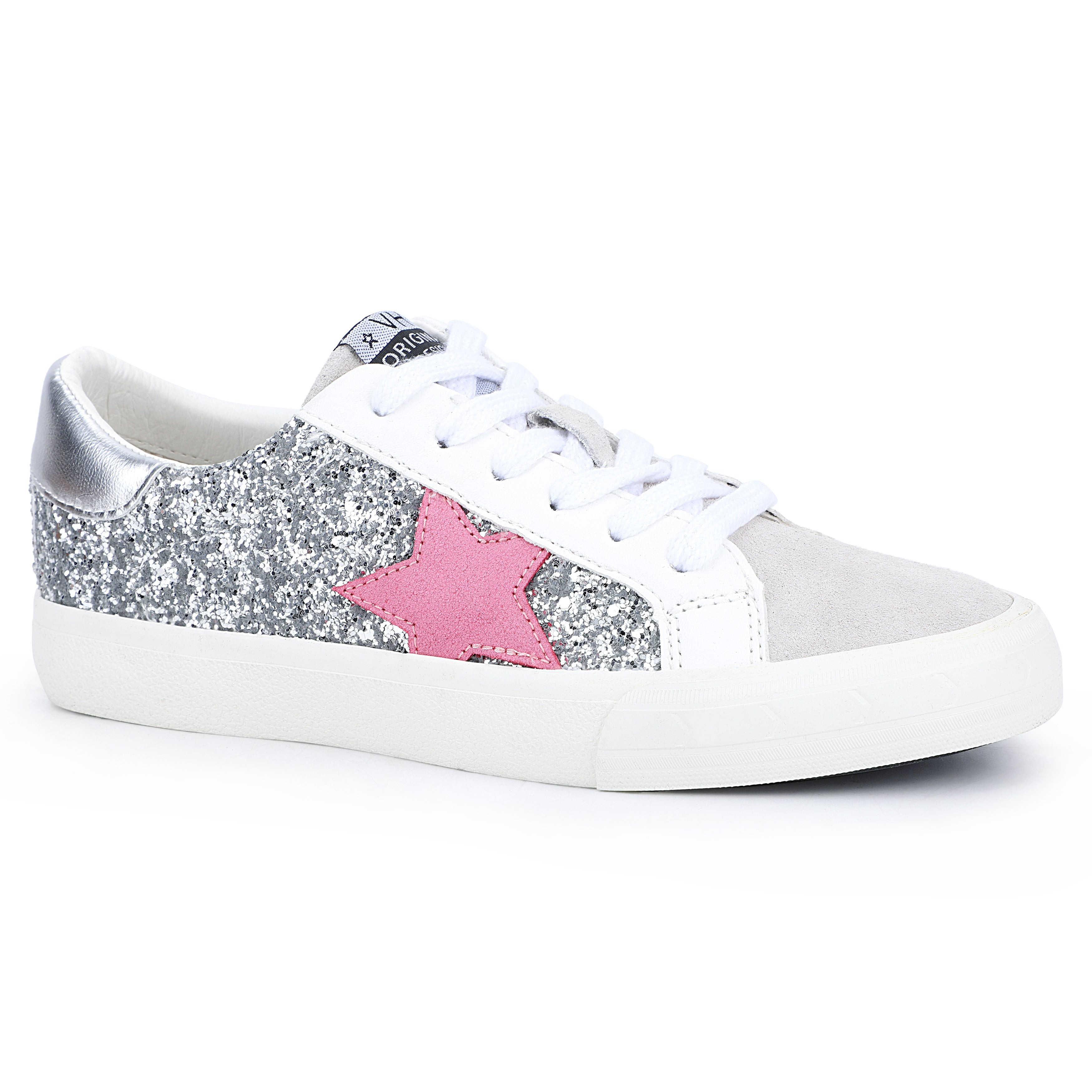 Grande - White Silver Pink | Vintage Havana