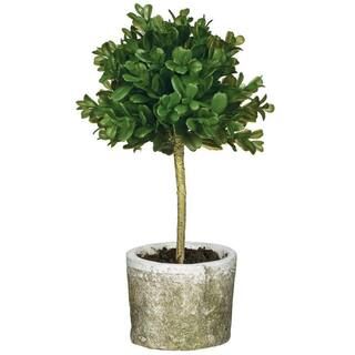 SULLIVANS 12 in. Artificial Mini Boxwood Topiary 02195TOP - The Home Depot | The Home Depot