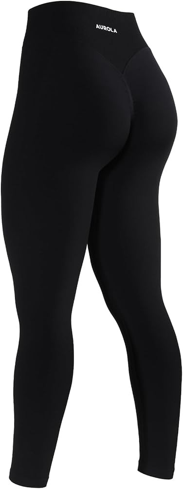 AUROLA Impressive Women Workout Leggings High Waist Yoga Pants, Seamless Running Athletic Legging... | Amazon (US)