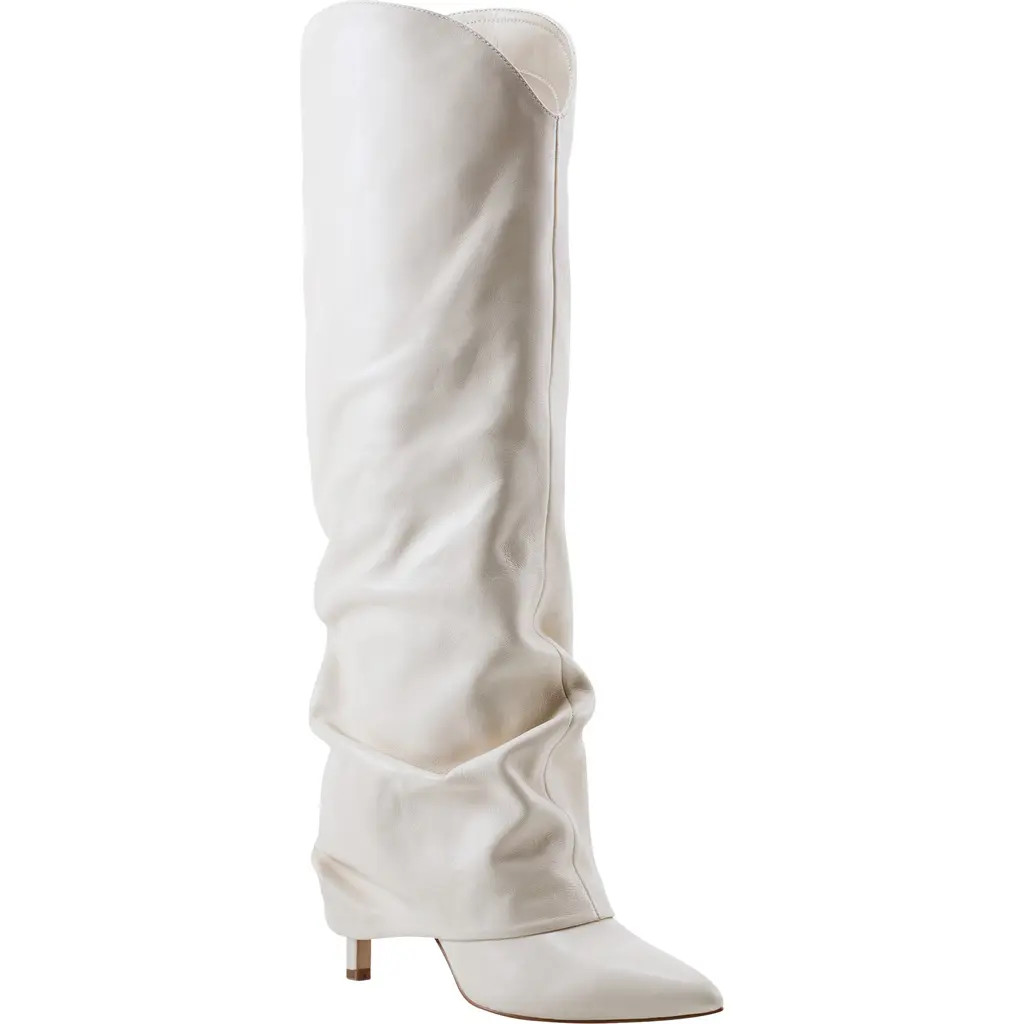 Marc Fisher LTD Nairine Knee High Boot in White at Nordstrom Rack, Size 6.5 | Nordstrom Rack