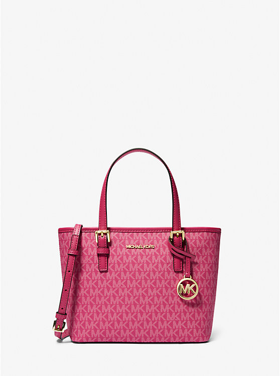 Jet Set Travel Extra-Small Logo Top-Zip Tote Bag | Michael Kors US