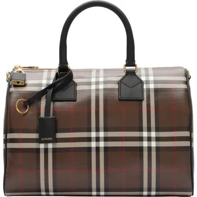Medium Check Bowling Bag | Nordstrom