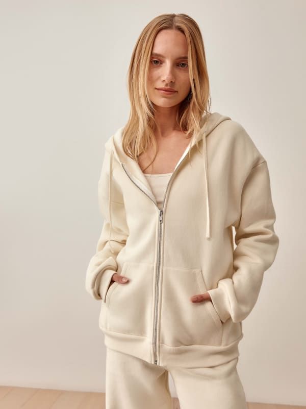 Paige Zip Hoodie | Reformation (US & AU)