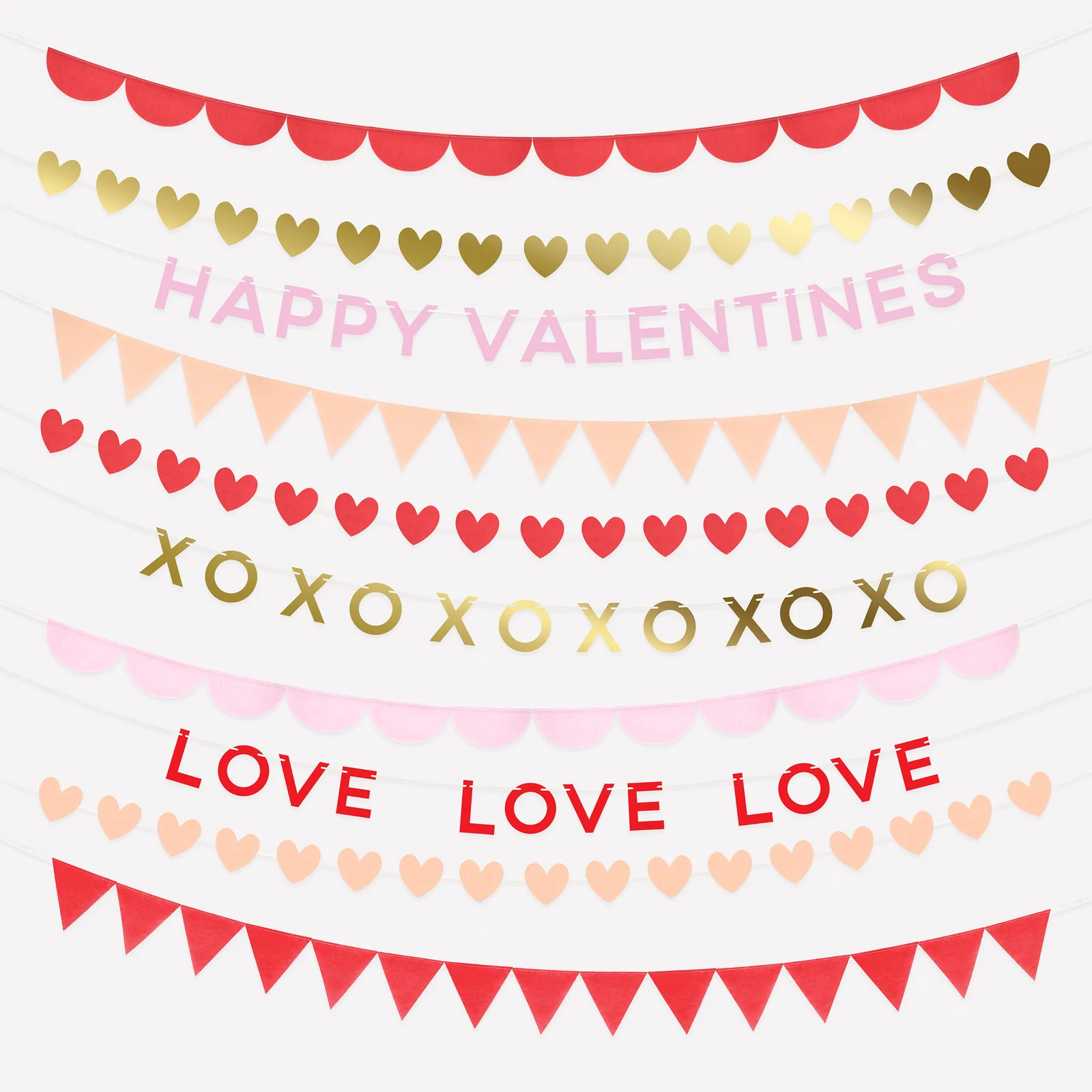 Valentine's Day Garland Set | Meri Meri