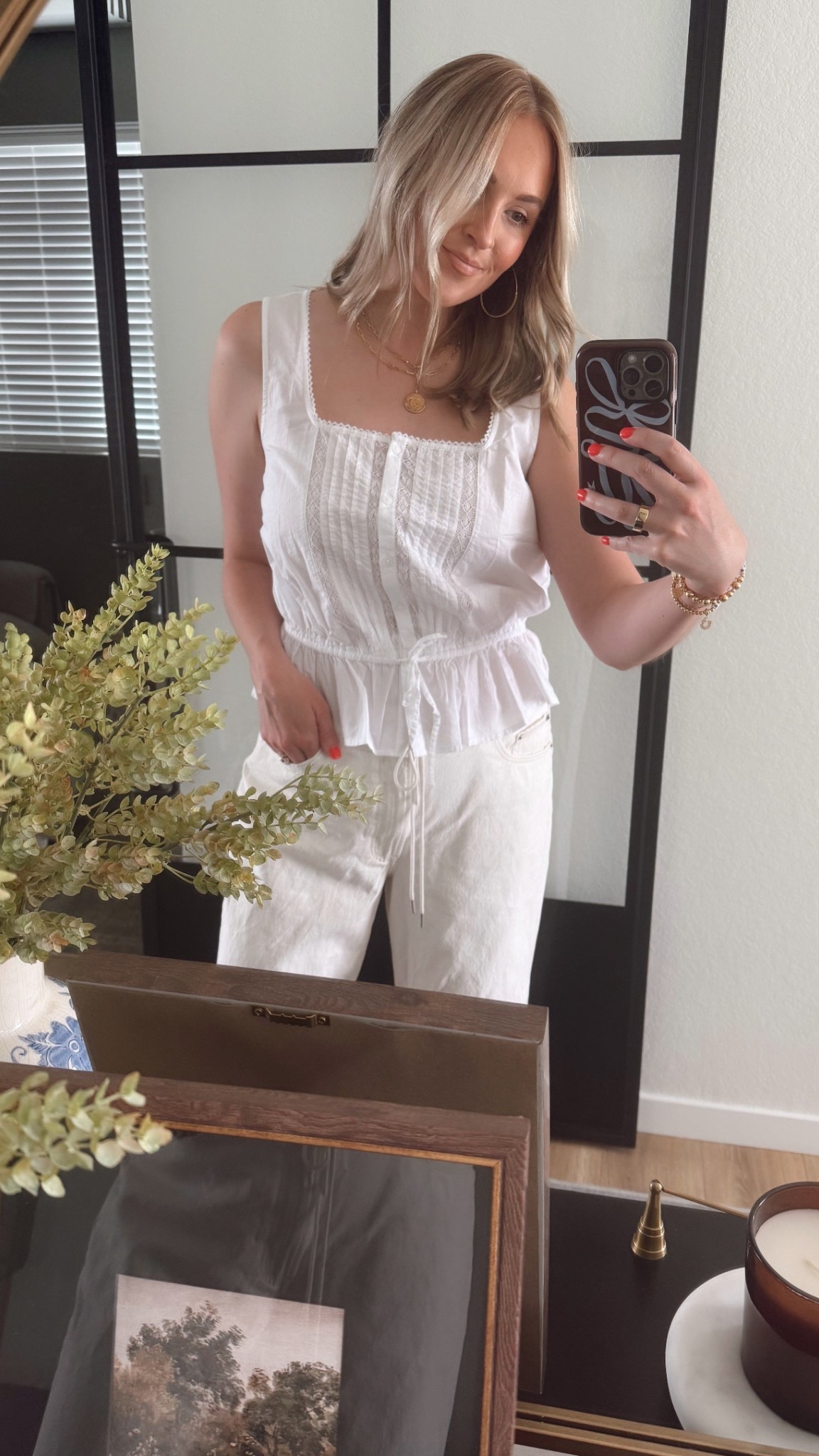 This $17 Old Navy top of giving major Reformation vibes - so cute for spring 🌼 

#LTKSeasonal #LTKSaleAlert #LTKStyleTip