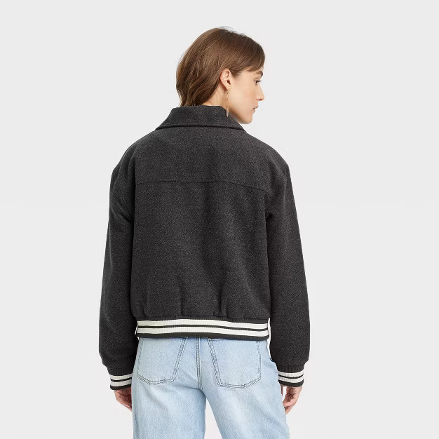 Women's Varsity Bomber Jacket - Universal Thread™ | Target