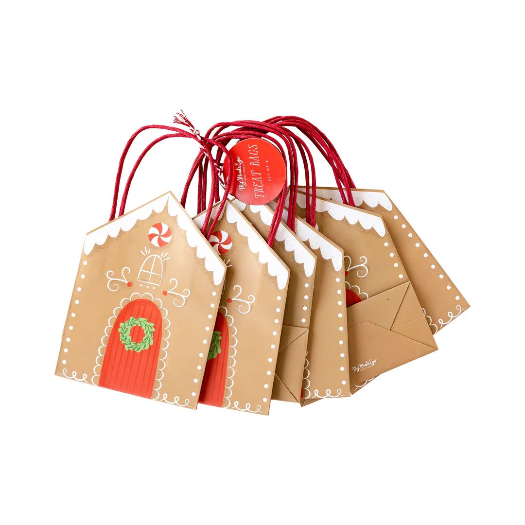Gingerbread House Treat Bags | My Mind's Eye
