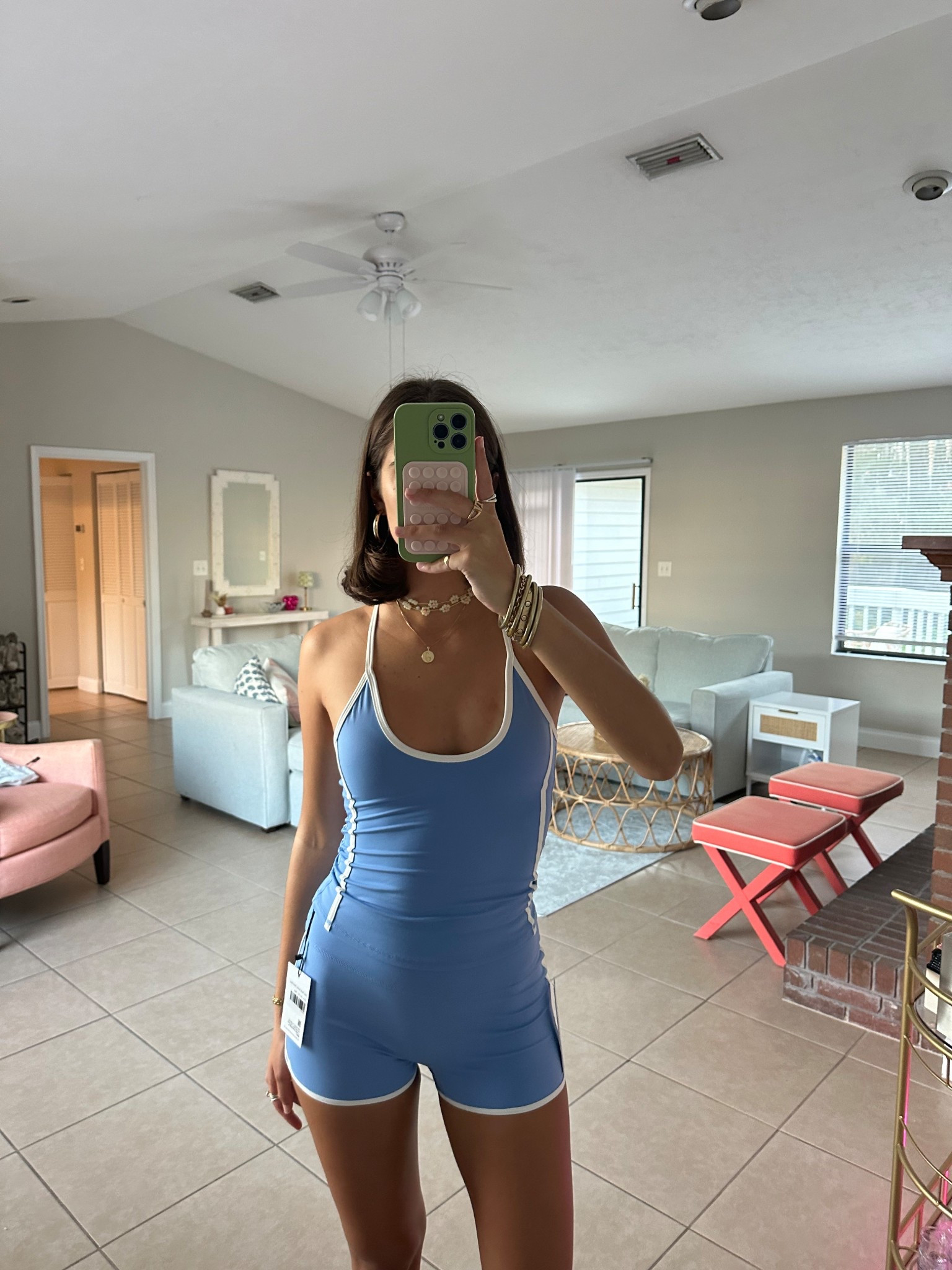 Cutest workout set. Top is a US 4. Shorts are a US 6  

#LTKSeasonal #LTKWatchNow