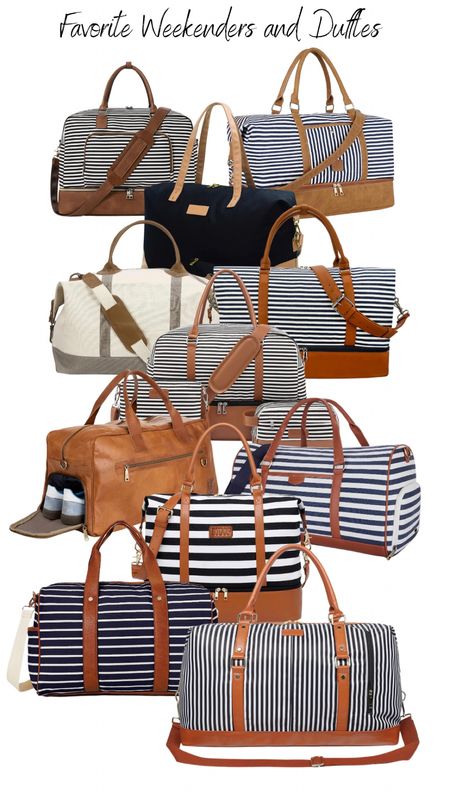 My favorite weekenders and duffles for a last-minute trip or short getaway. #travel #luggage 

#LTKtravel