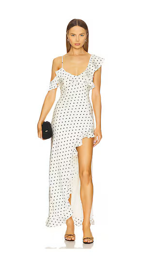 Runaway The Label Karlita Maxi Dress in White. - size L | Revolve Clothing (Global)