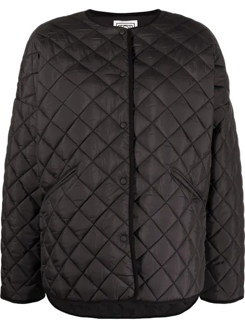 TOTEME Oversized Quilted Jacket - Farfetch | Farfetch Global