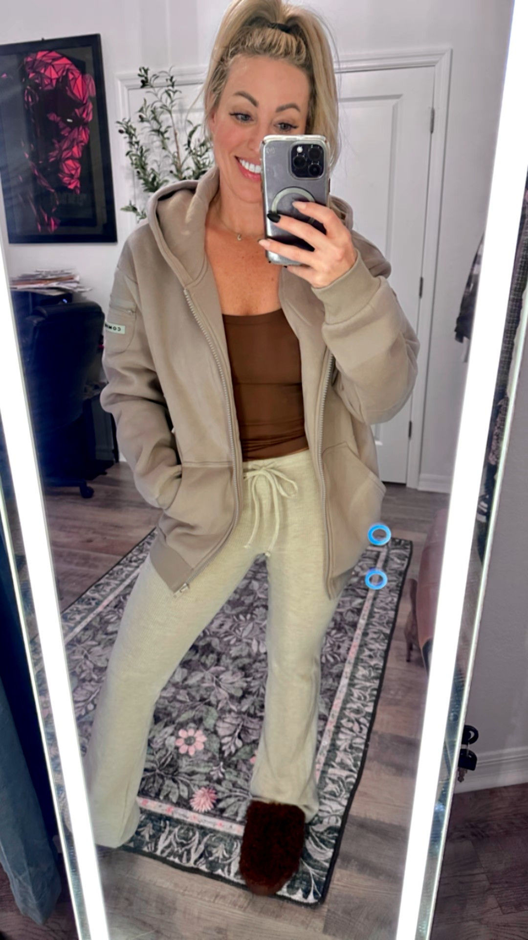 Walmart comfies you need 🤍
The cami is under $3 and perfect for layering, the fleece-lined waffle pants are extra cozy (size up!), and these teddy bear slippers are the cutest winter must-have 🧸✨

👉 Save this for your next Walmart cozy haul
👉 Follow @LifeStyledByJamie for affordable style + cozy finds daily

#WalmartFinds #WalmartFashion #CozyOutfits #LoungeWear #ComfyStyle #WinterEssentials #AffordableFashion #WomenOver40Style #LifeStyledByJamie #LTKHome #Pajamas 

#LTKGiftGuide #LTKFindsUnder50 #LTKmomlife