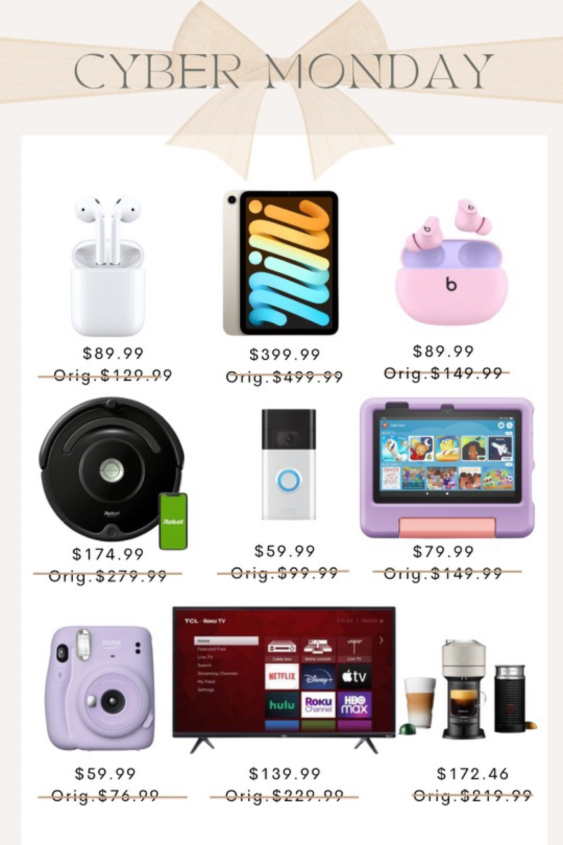 Target Cyber Monday sales! 
Christmas gifts ideas 

#LauraBeverlin #giftguide #target


#LTKCyberweek #LTKsalealert #LTKGiftGuide