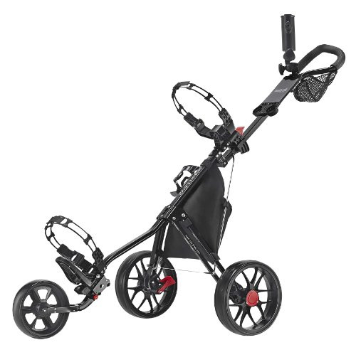 Caddytek 3 Wheel Golf Push Cart - Lightweight, Close Folding Push Pull Caddy Cart, Easy to Open -... | Amazon (US)