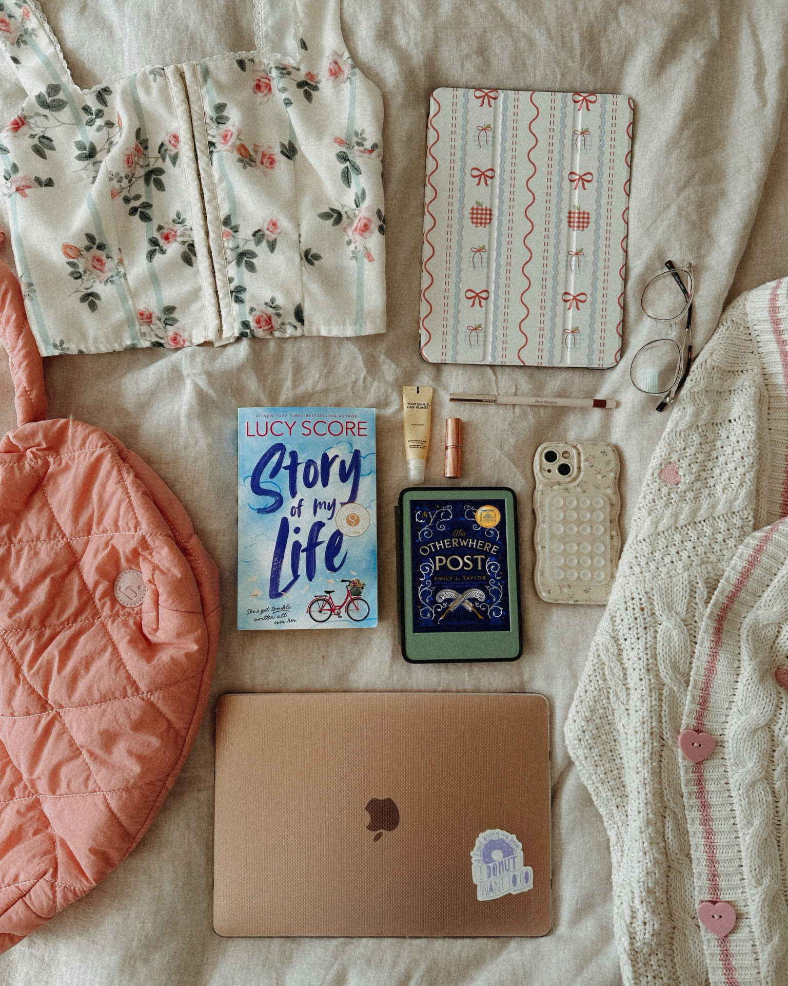 Currently very in love with this floral corset top! 

iPad case - cute iPad case - bow aesthetic - coquette aesthetic - coquette top - book recommendations - lover cardigan 

#LTKFindsUnder50 #LTKBeauty #LTKStyleTip