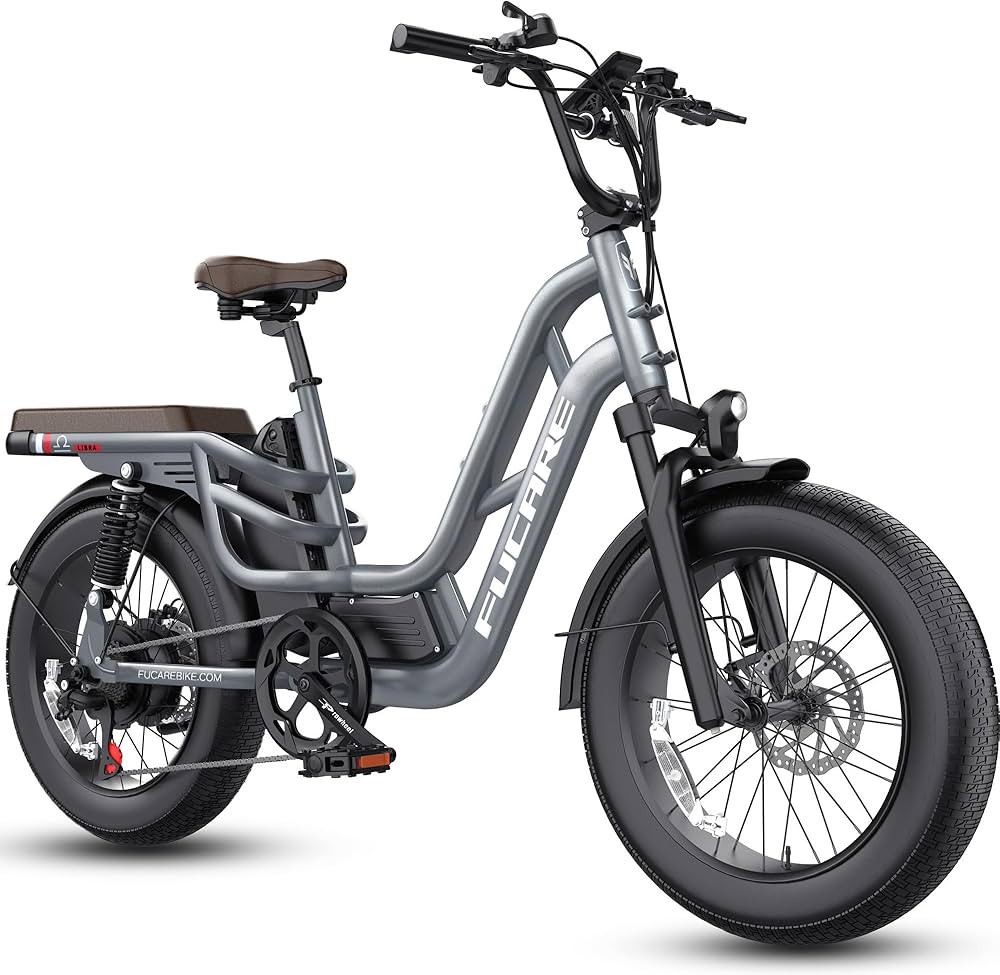 Fucare Libra 750W Electric Bike for Adults 32MPH 48V 20Ah LG Battery EBike with Full Suspension L... | Amazon (US)