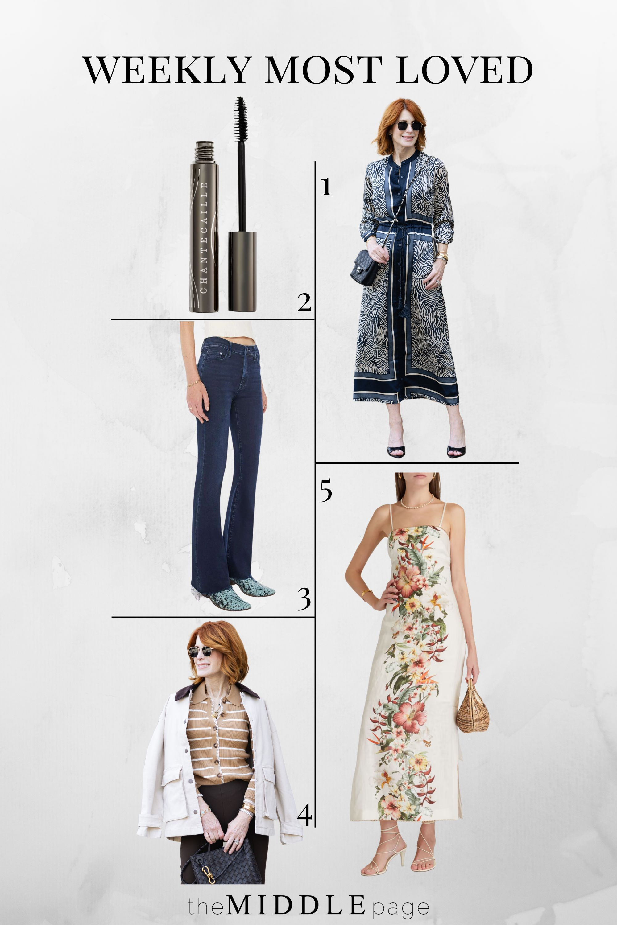 These were the top 5 most loved pieces this week—and they’re all still so good. From the perfect spring jacket (now on sale!) to dark wash denim and a standout mascara moment, these are the pieces everyone is loving right now. I’m wearing an XS and everything fits TTS.
#LTKOver40 #LTKspring #LTKtop5 #LTKsalealert #SpringStyle #DarkWashDenim #SpringJacket #PurseLover 

 #LTKSeasonal #LTKOver40 #LTKBeauty