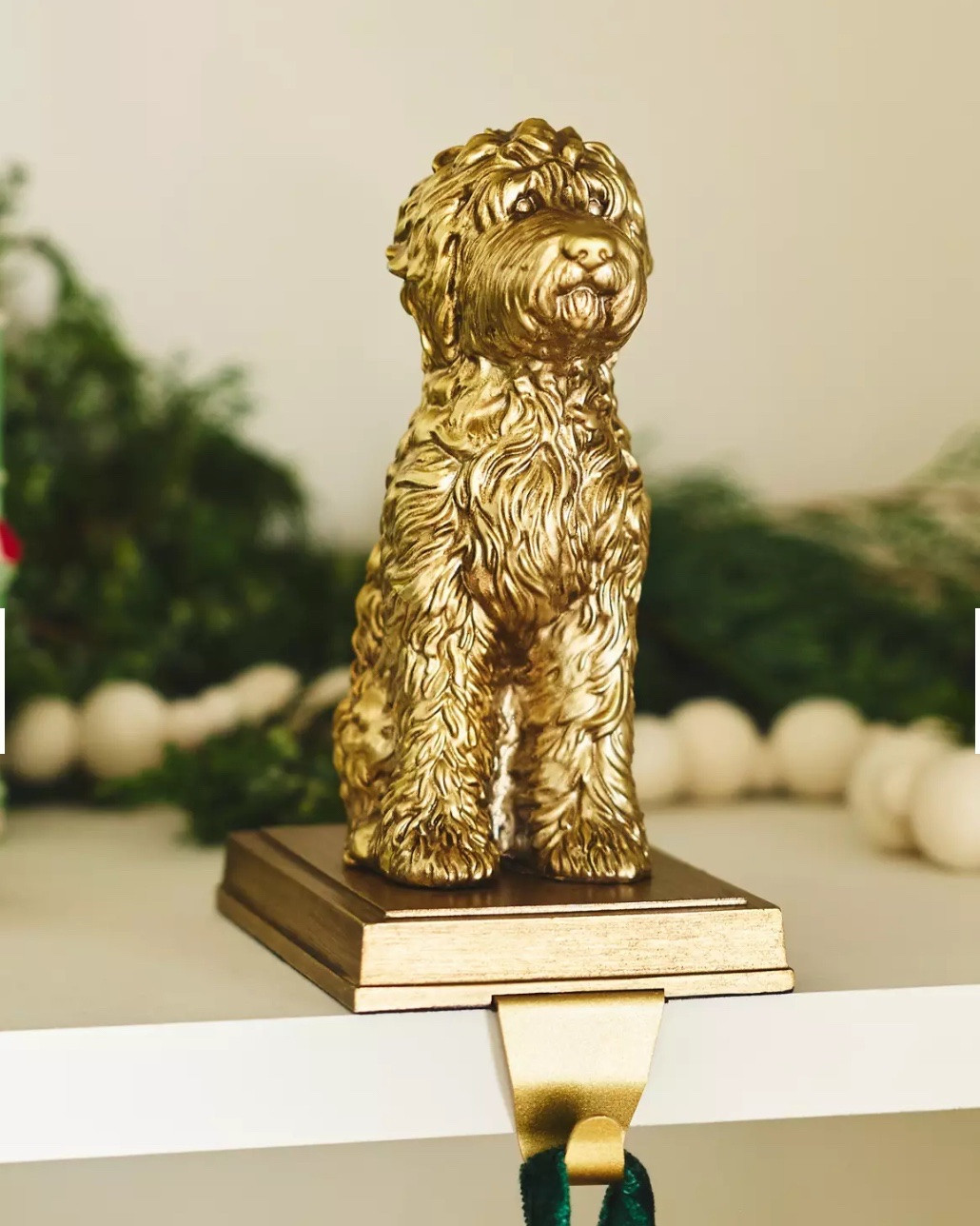 The finishing touch to your mantle this year! The most perfect dog stocking hanger. If you love the Anthropologie lamp, you’ll love this too! 
#doodledogchristmas #doodlestockingholder #dogstockingholder #daschundchristmas 

#LTKGiftGuide #LTKFindsUnder100 #LTKSeasonal