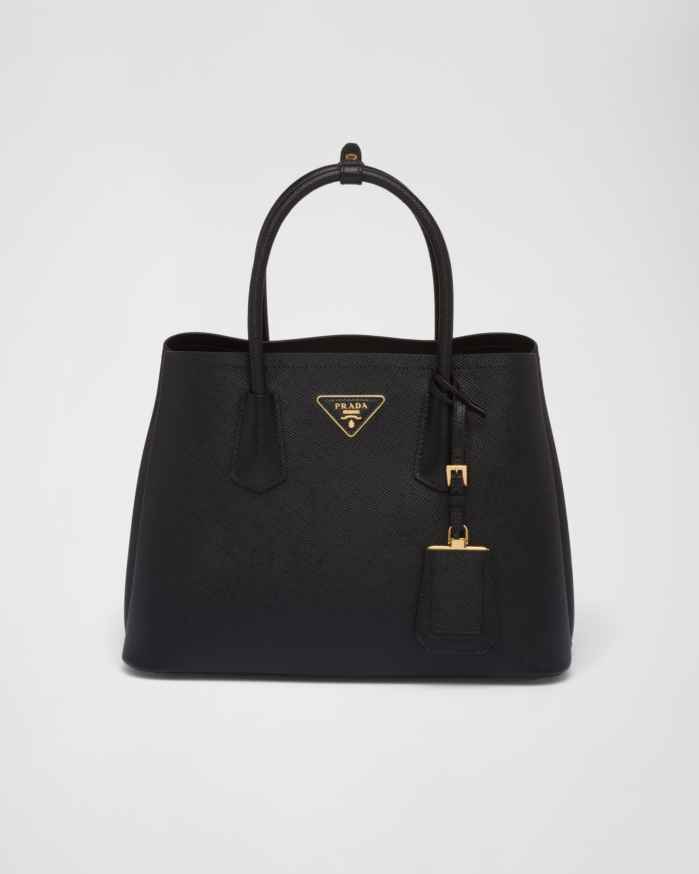 Prada Double medium Saffiano leather bag | Prada US
