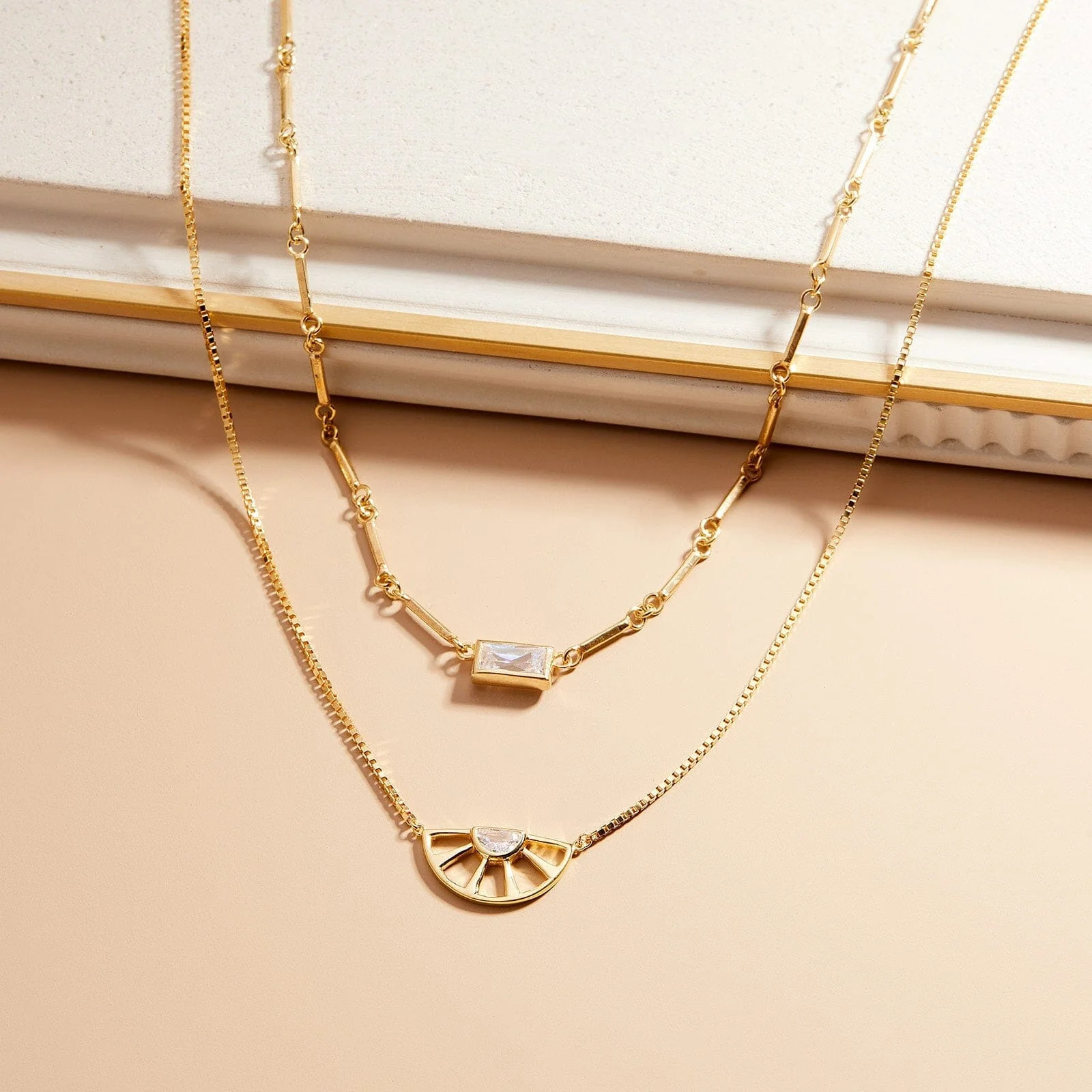 Baguette Bar Chain Choker | Pura Vida Bracelets