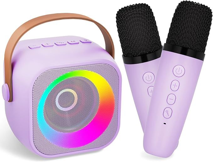 Amazmic Toys for Girls Karaoke Machine for Kids,Birthday Gifts for Girl Age 3 4 5 6 7 8 9 10+Year... | Amazon (US)