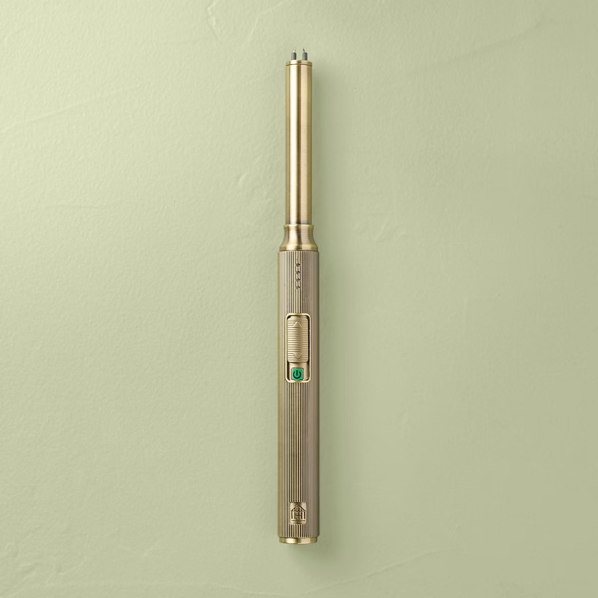 Ribbed Brass Battery Rechargeable Stick Lighter - Hearth & Hand™ with Magnolia | Target