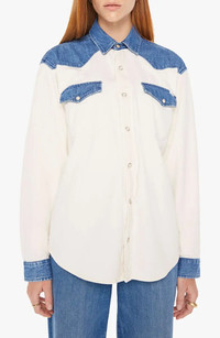 Click for more info about The Tycoon Cotton Denim Western Shirt