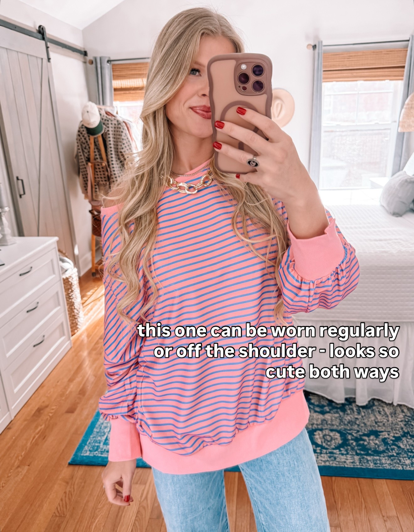 The cutest striped pullover! 

#fallfashion #amazonfinds #casualoutfitideas #casualoutfits
mom jeans, barrel jeans, fall sweater, off the shoulder, fall casual outfit, amazon outfit, mom outfit, mom ootd, amazon haul, look for less, millennial style, mom fashion, affordable style

#LTKgrwm #LTKSeasonal #LTKSaleAlert