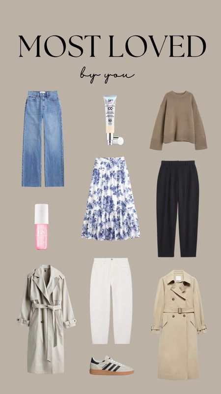 Most Loved By You, Spring Outfit Inspiration, Spring Style, Trench Coat, Tailored Trousers, Adidas Trainers, Sol De Janerio Perfume 

#LTKSeasonal #LTKeurope #LTKstyletip