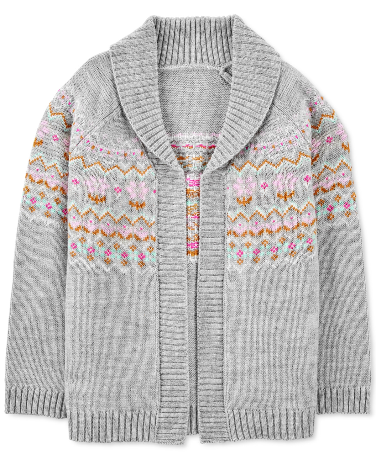 Carter's Big Girls Fair Isle Cardigan | Macys (US)