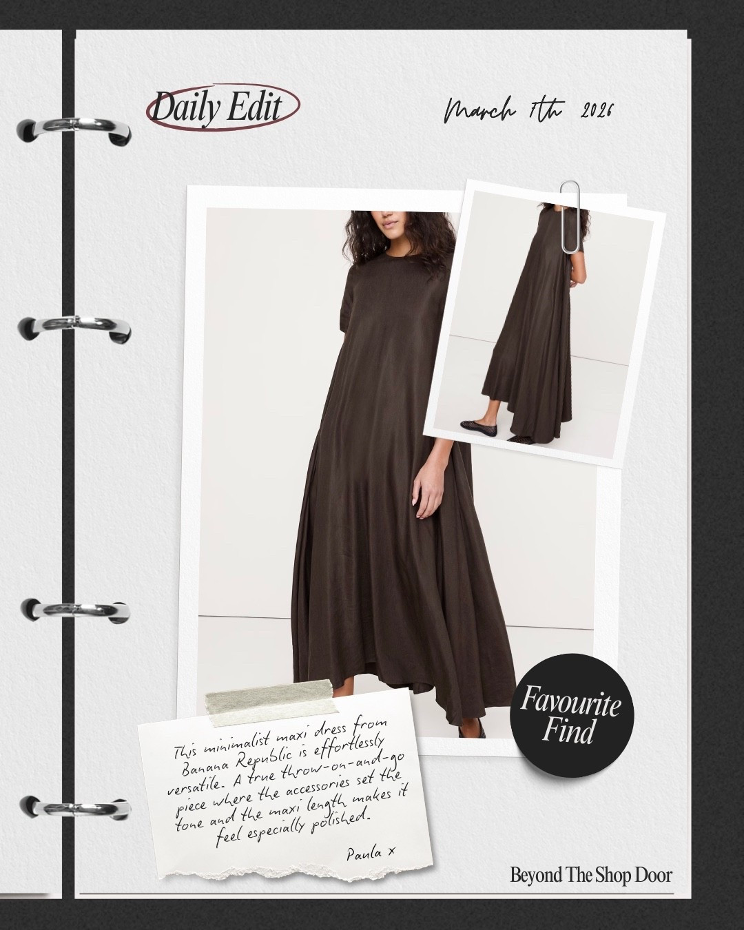 Favourite Find: This minimalist maxi dress from Banana Republic is the kind of effortless piece every wardrobe needs. 

Monochromatic, versatile, and easy to style, it’s a true throw-on-and-go dress where the accessories can set the tone. 

The maxi length makes it feel especially polished while still being incredibly wearable. I love it !!

#LTKgrwm #LTKOver40