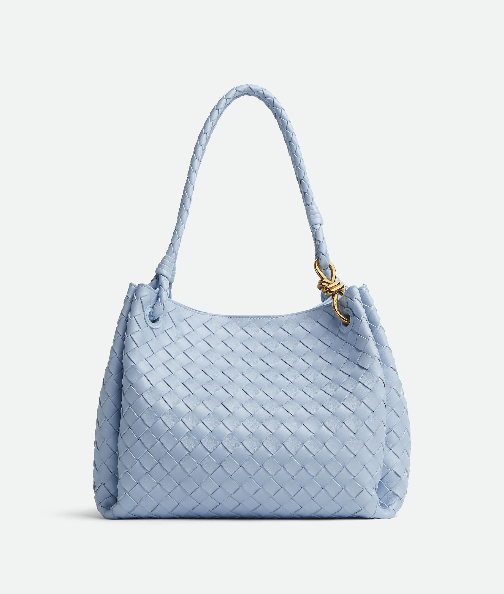 Bottega Veneta® Women's Large Parachute in New sauge. Shop online now. | Bottega Veneta