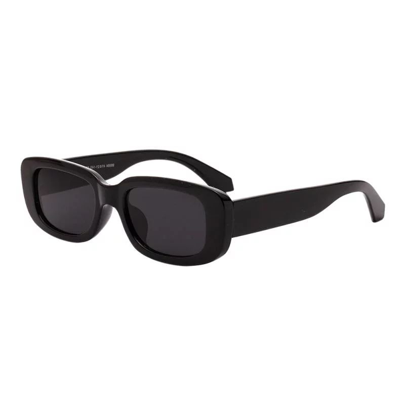 PRAETER Retro Oval-shaped Sunglasses Hip Hop Casual Colored Lens Fashion Sunglasses - Walmart.com | Walmart (US)