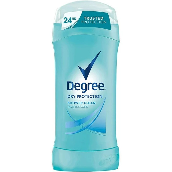 Degree Invisible Solid Shower Clean for Women 2.6 Oz | Walmart (US)