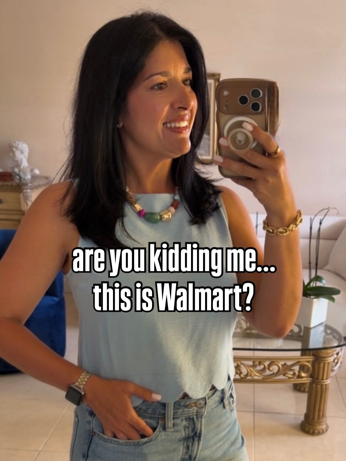 Okay… would you ever guess this is from walmart??
because I genuinely did a double take

The jewelry looks so expensive, the tank has a built in bra (??), and don’t even get me started on the cargos… $16.98 and they’re available in multiple prints!

This is one of those “run, don’t walk” situations 😅

#walmartfinds #affordablefashion #everydayoutfits #styleonabudget #outfitinspo

#LTKOver40