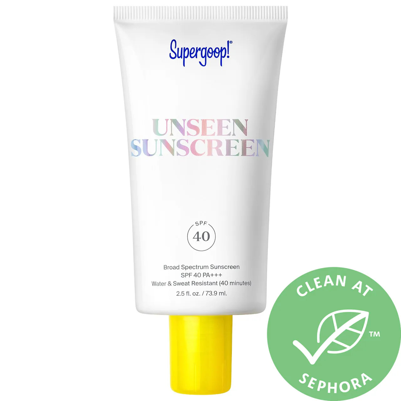 Supergoop! Unseen Sunscreen SPF 40 PA+++ 2.5 oz/ 73.9 mL | Sephora (US)