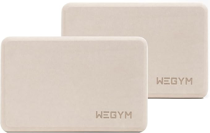Yoga blocks with Anti-Slip, Comfortable Grip, Sturdy Sides for Secure Workouts at Home, for Yoga,... | Amazon (US)