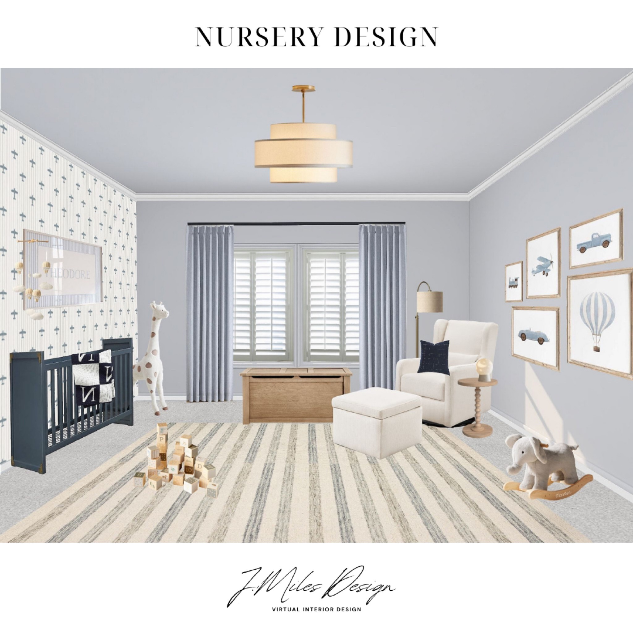 Soft & serene little boys nursery 
Aviation theme nursery, explorer nursery, soft blues nursery 

#LTKBaby #LTKBump #LTKHome