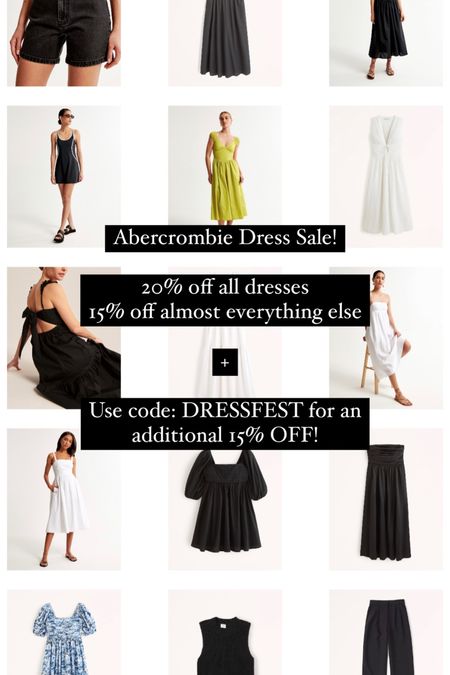 Abercrombie Dress sale and site sale! 

#LTKcurves #LTKstyletip #LTKsalealert