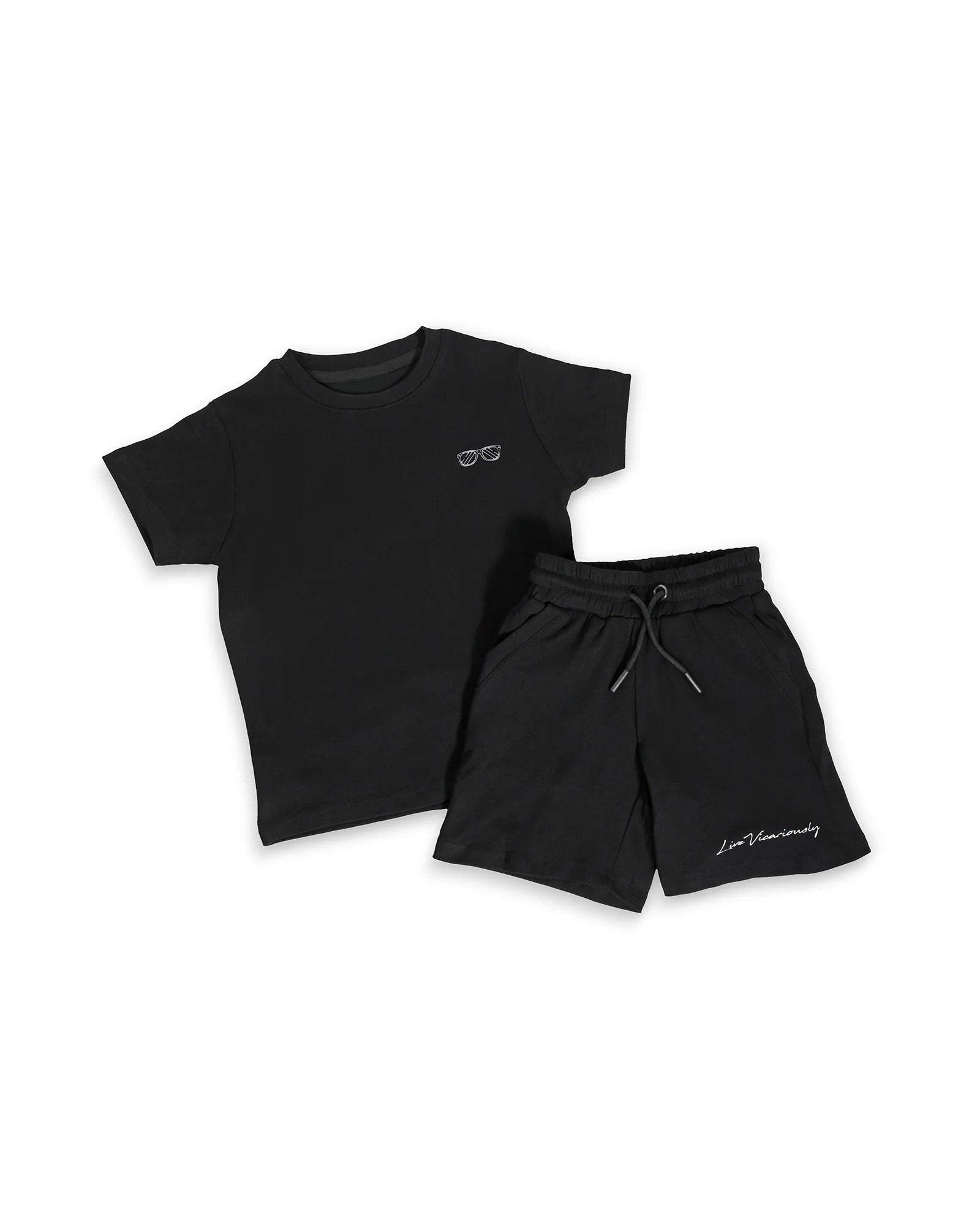 Robbie Tommie Set - Black | GILi Guise