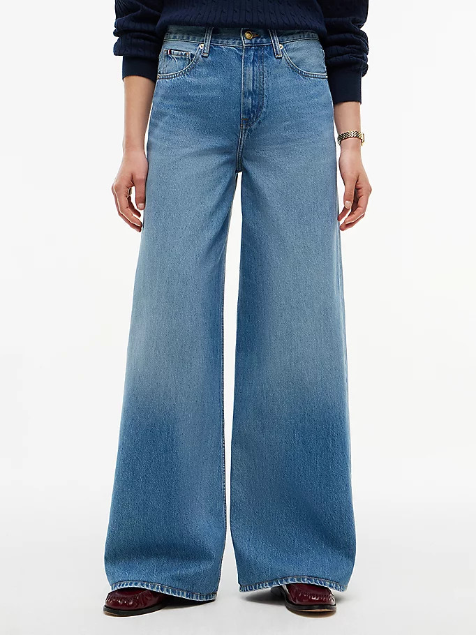Indie High Rise Wide Jeans | Tommy Hilfiger UK