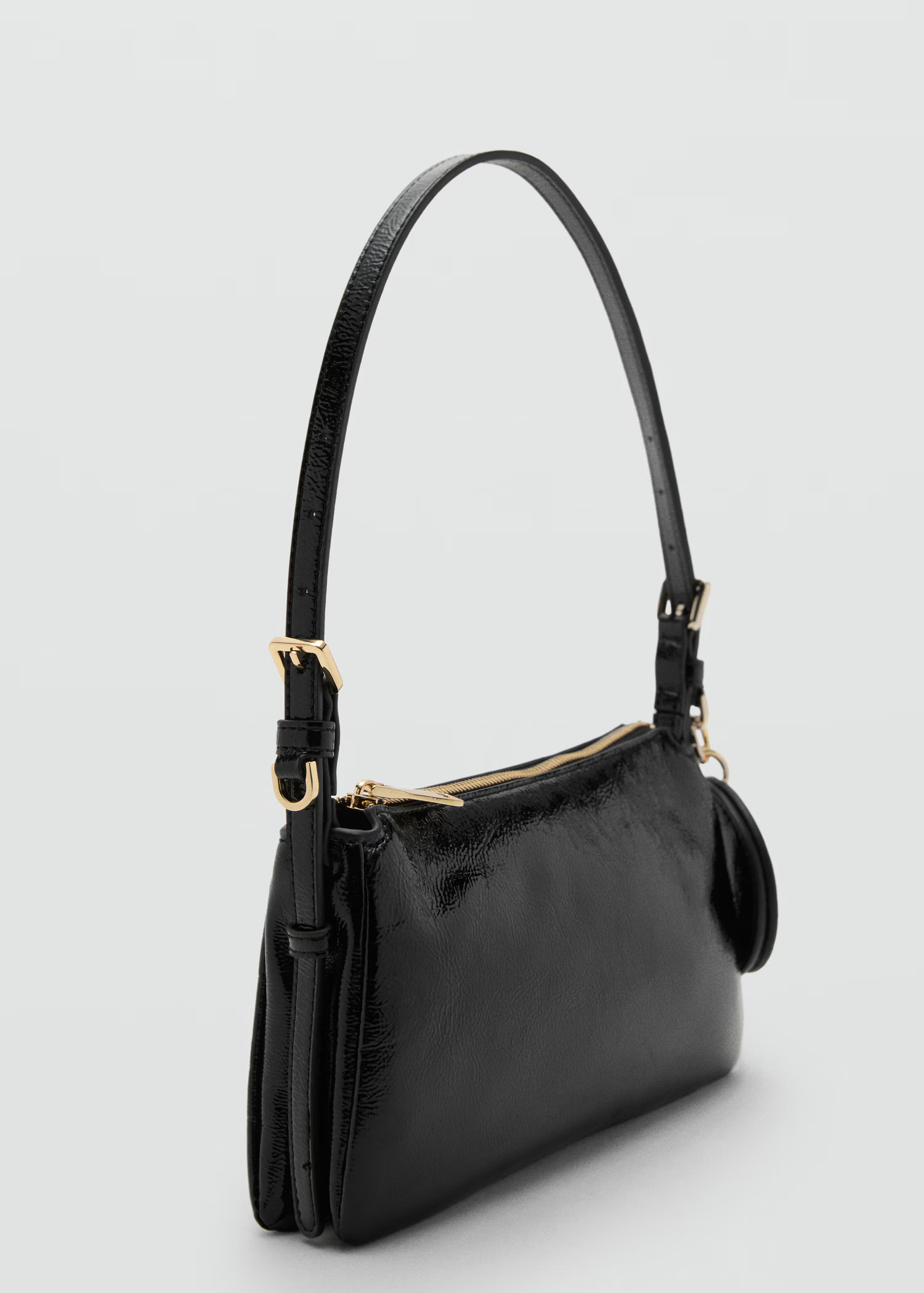Shiny shoulder bag | Mango (US/MX/AU)
