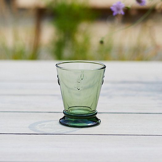 Colored Glass Bee Tumbler | Terrain